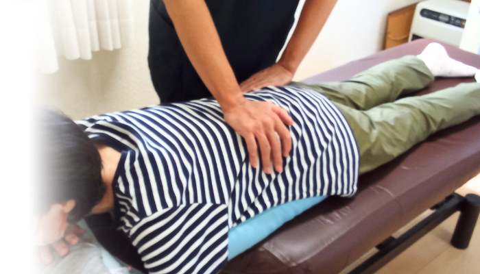 筋膜リリース風景